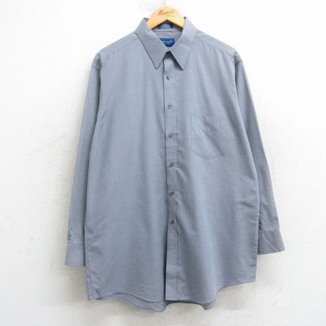 タウンクラフト 90s 長袖シャツ グレー XL | 古着