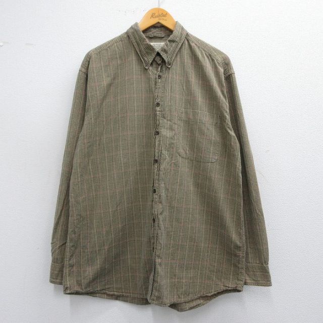 セントジョンズベイ 00s 長袖シャツ グリーンチェック XL | 古着