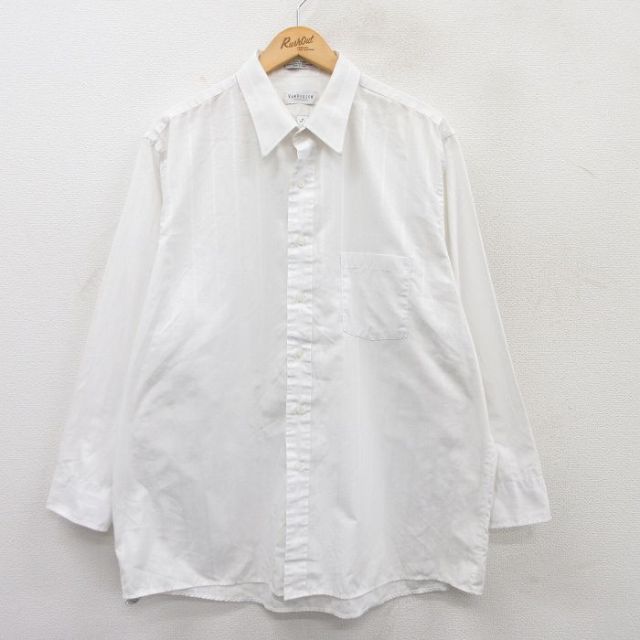 バンヒューセン 長袖シャツ ホワイト XL | 古着