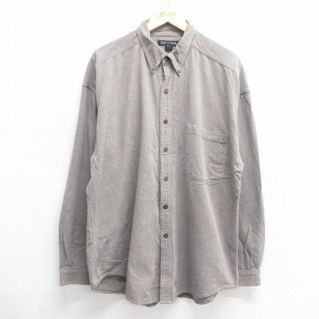 STRUCTURE 00s 長袖シャツ グレー XL | 古着