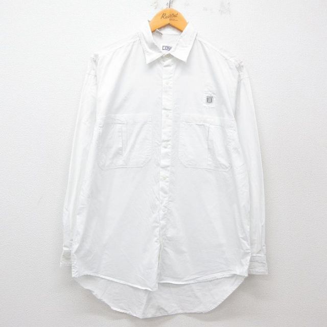長袖シャツ ホワイト L | 古着
