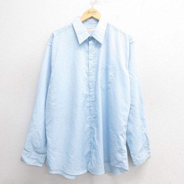 00s 長袖シャツ ライトブルー XL | 古着