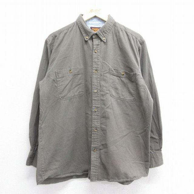 FADED GLORY 00s 長袖シャツ グレー XL | 古着