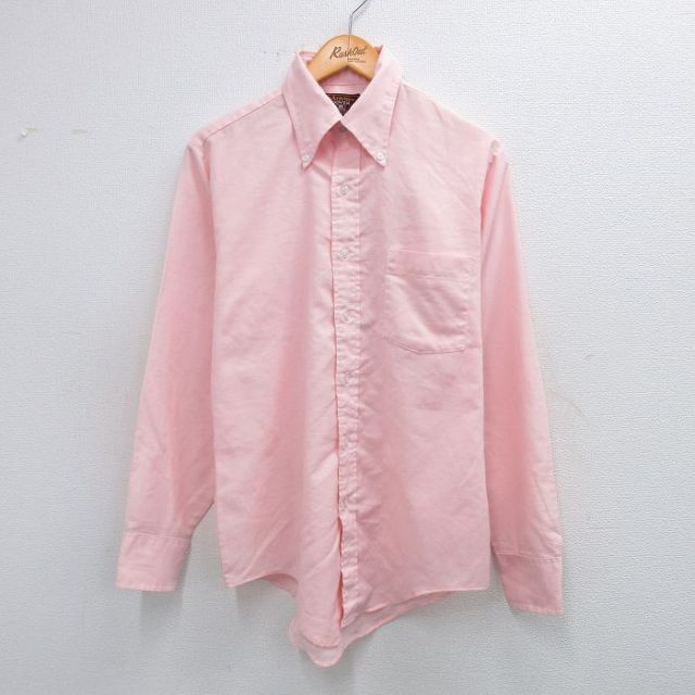 アロー 90s 長袖シャツ オックスフォード ピンク M | 古着