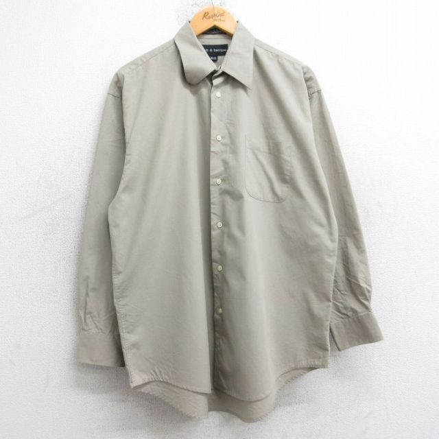 長袖シャツ ベージュ L | 古着