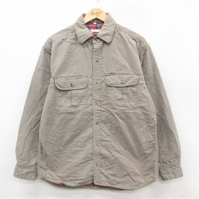 Wear Guard 長袖シャツ ブラウン L | 古着