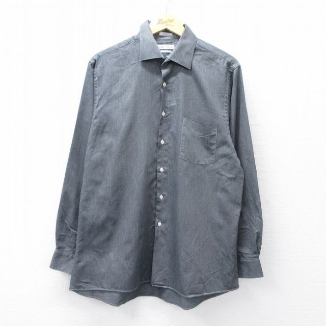 バンヒューセン 90s 長袖シャツ グレー XL | 古着
