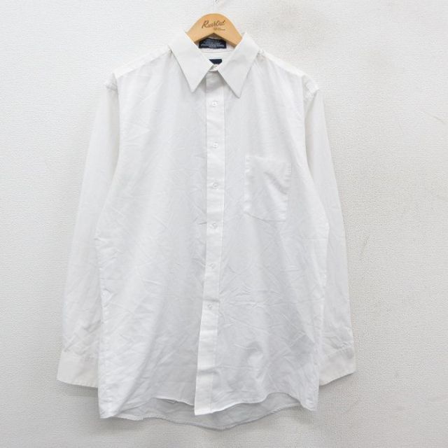 ピューリタン 90s 長袖シャツ ホワイト L | 古着