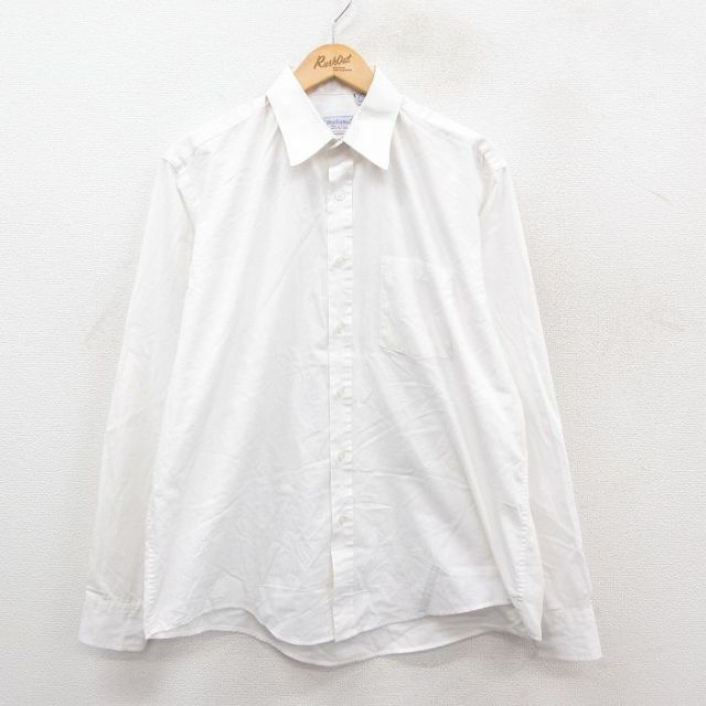 マンハッタン 90s 長袖シャツ ホワイト XL | 古着