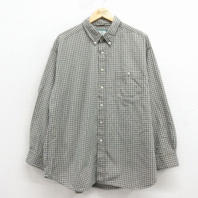 セントジョンズベイ 00s 長袖シャツ チェック グリーン XL | 古着