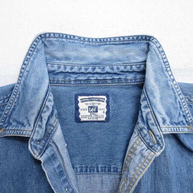 古着通販 XL☆古着 リー Lee 長袖 シャツ メンズ 00年代 00s Tucson