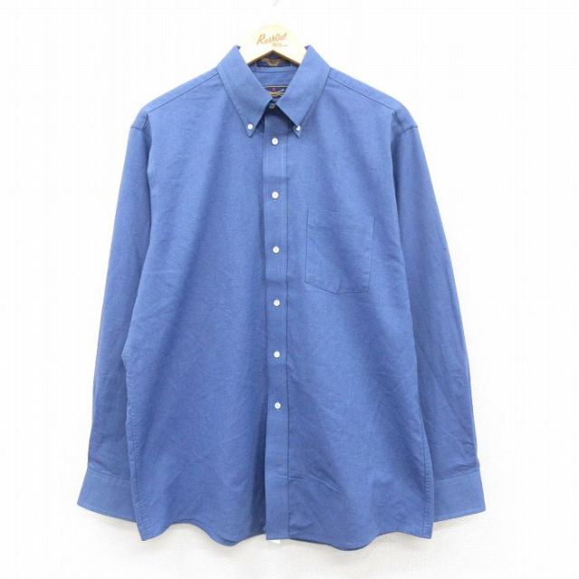 アロー 90s 長袖シャツ ネイビー XL | 古着