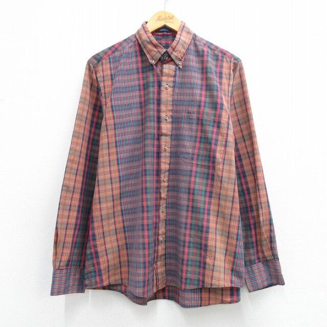 GANT 90s 長袖シャツ ネイビー XL | 古着