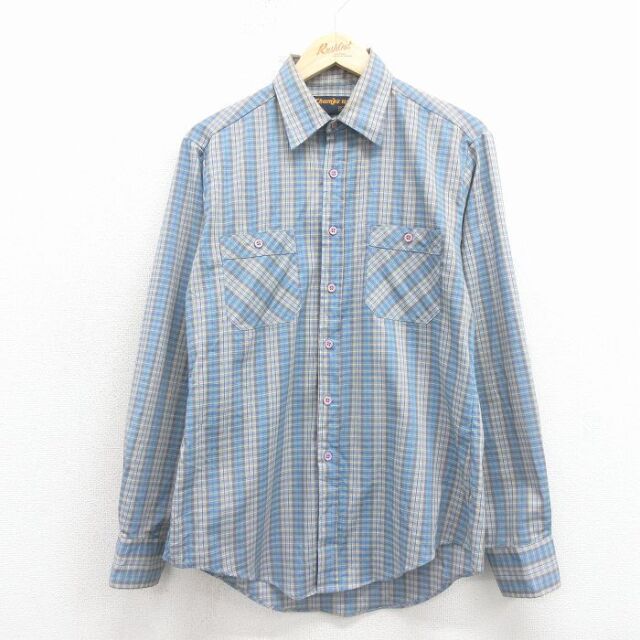 シアーズ 80s 長袖シャツ M | 古着