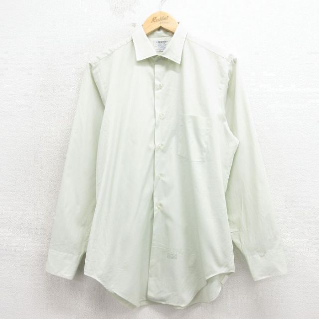 アロー 80s 長袖シャツ グリーン M | 古着