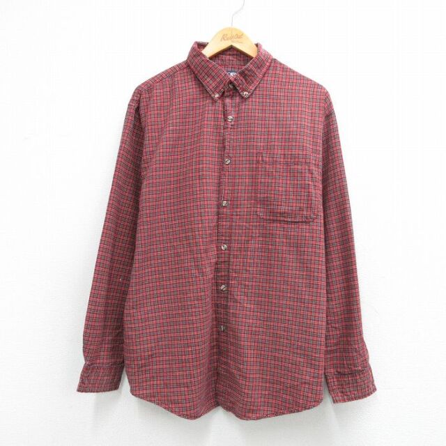 チェロキー 00s 長袖シャツ レッドチェック XL | 古着