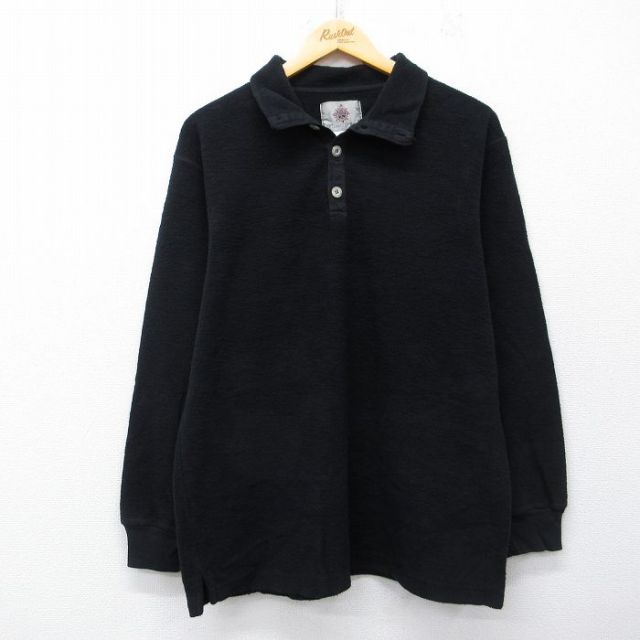 L★古着 THE TERRITORY AHEAD 長袖 トップス メンズ 90年代 90s USA製 黒【spe】 26mar24