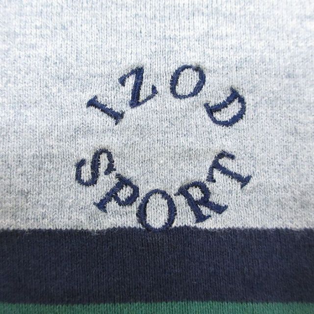 古着通販 XL☆古着 IZOD 長袖 ラガー シャツ メンズ 90年代 90s ワン