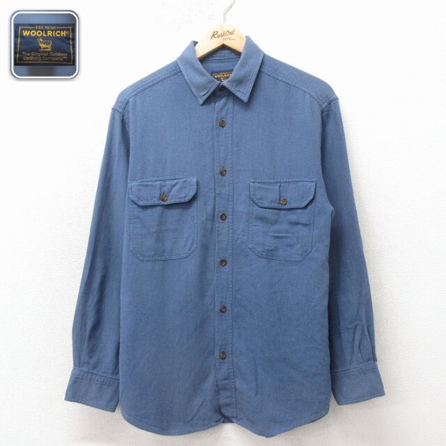 【20%OFF】ウールリッチ 長袖シャツ ネイビー メンズL相当 | 古着
