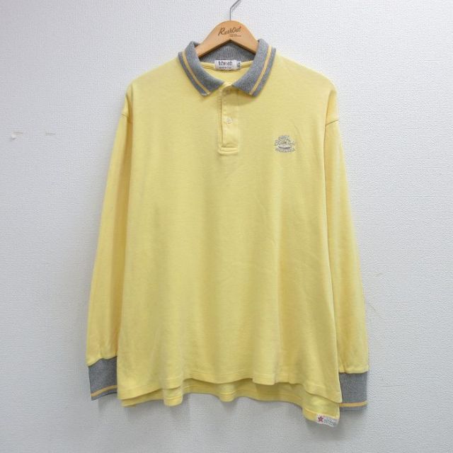 ポロシャツ イエロー XL | 古着