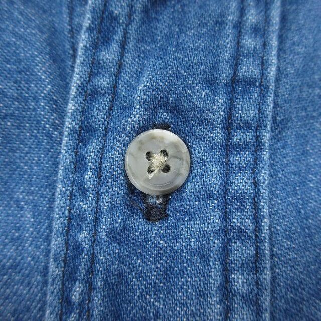 古着通販 XL☆古着 長袖 シャツ メンズ 90年代 90s エビ 大きいサイズ