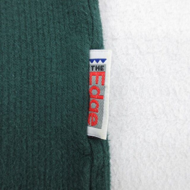 古着通販 XL☆古着 長袖 ポロ シャツ メンズ 90年代 90s NFL グリーン