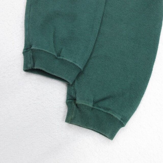 古着通販 XL☆古着 長袖 ポロ シャツ メンズ 90年代 90s NFL グリーン