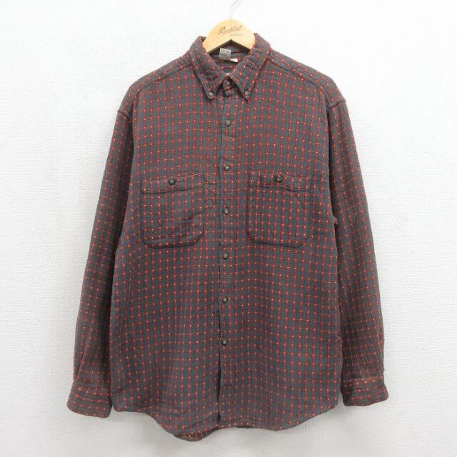 THE TERRITORY AHEAD 00s 長袖シャツ グレー メンズL相当 | 古着