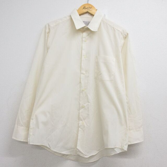 シアーズ 80s 長袖シャツ ベージュ メンズL相当 | 古着