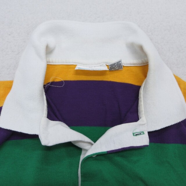 古着通販 L☆古着 DUNLOGGIN 長袖 ラガー シャツ メンズ 90年代 90s