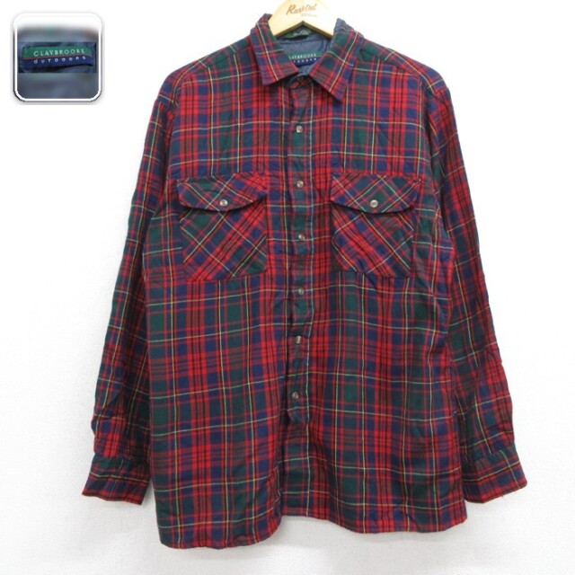 古着通販 XL☆古着 長袖 シャツ メンズ 90年代 90s IMAGE MAGIC ロング 