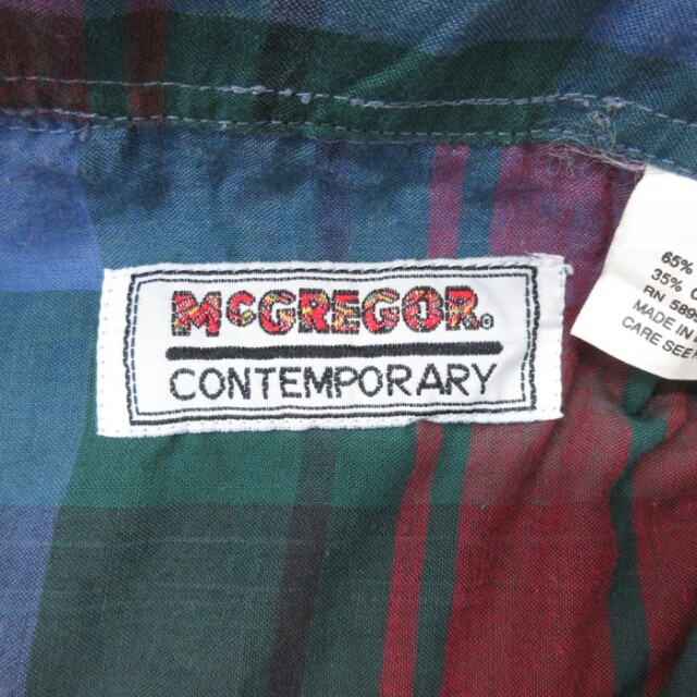 古着通販 L☆古着 マックレガー McGREGOR 長袖 シャツ メンズ 90年代