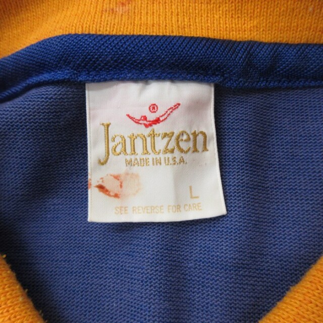 古着通販 L☆古着 ジャンセン Jantzen 長袖 シャツ メンズ 80年代 80s