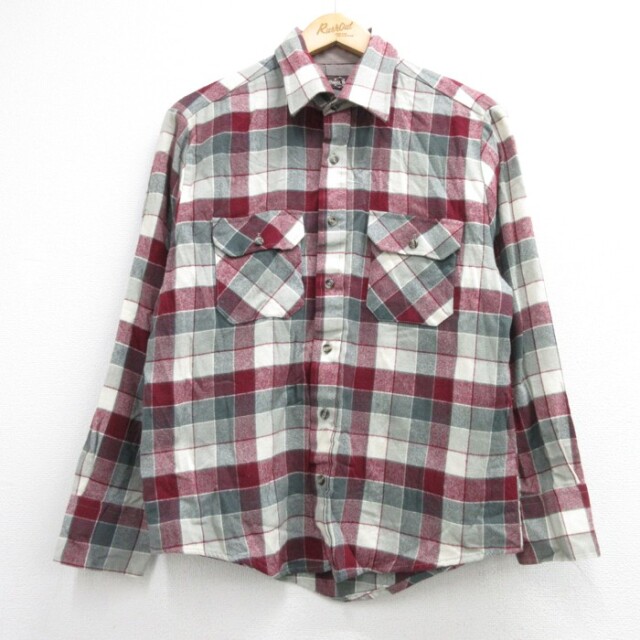 古着通販 XL☆古着 長袖 シャツ メンズ 90年代 90s IMAGE MAGIC ロング 