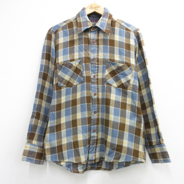 古着通販 XL☆古着 長袖 シャツ メンズ 90年代 90s IMAGE MAGIC ロング 