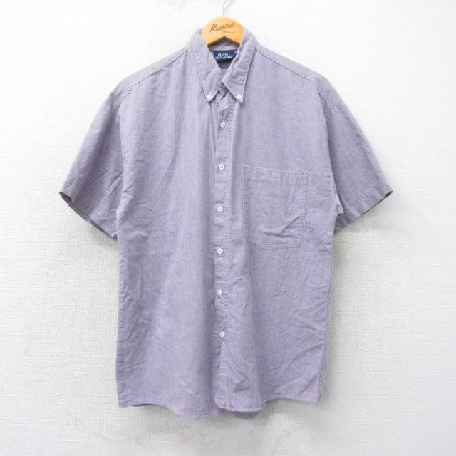 90s 半袖シャツ パープル M | 古着