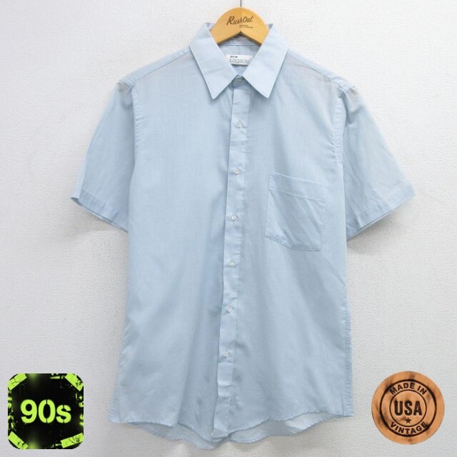 【50%OFF】アロー 90s 半袖シャツ ネイビー M | 古着