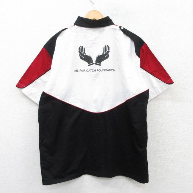 【50%OFF】00s 半袖シャツ 手 ブラック XL | 古着