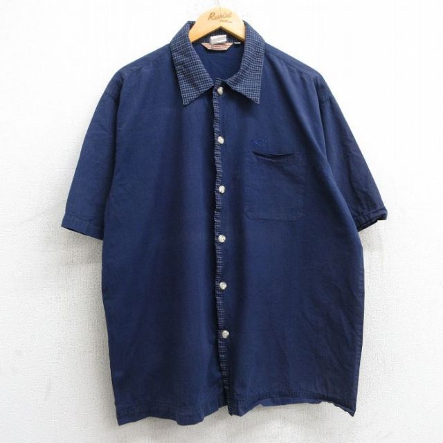 【50%OFF】オニール 90s 半袖シャツ ネイビー XL | 古着