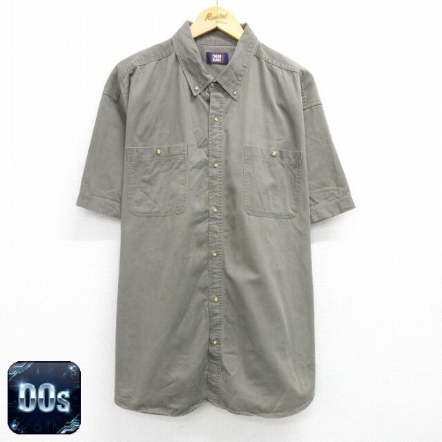 FADED GLORY 00s 半袖シャツ グリーン メンズXL相当 | 古着