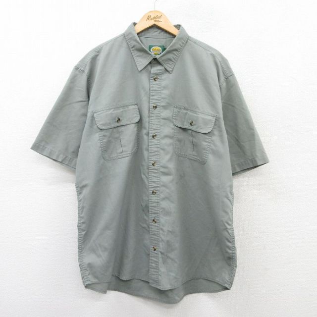 【50%OFF】カベラス 00s 半袖シャツ グレー XL | 古着