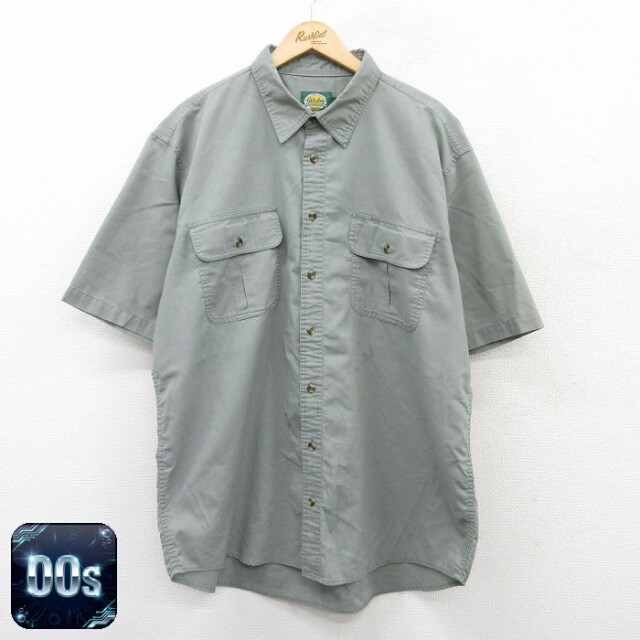 【50%OFF】カベラス 00s 半袖シャツ グレー XL | 古着