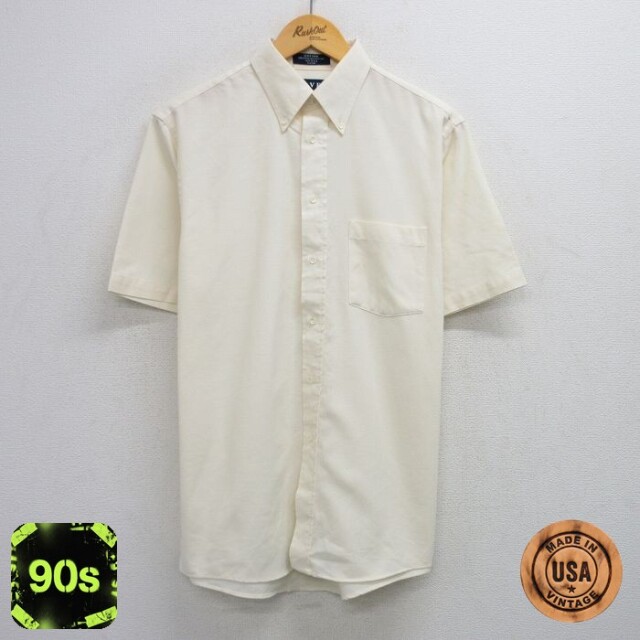 【50%OFF】アロー 90s 半袖シャツ イエロー L | 古着