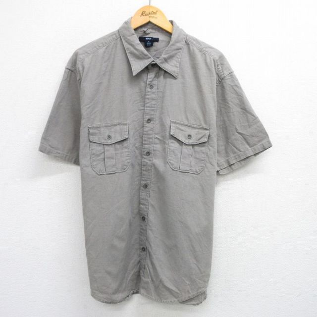 ギャップ 半袖シャツ グレー XL | 古着