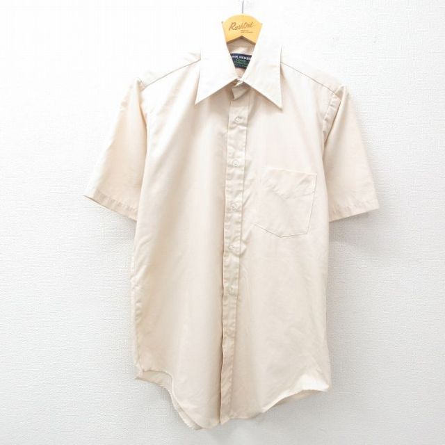 バンヒューセン 90s 半袖シャツ ベージュ L | 古着