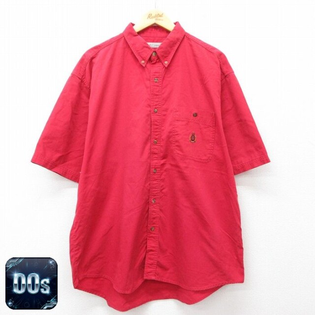 ビューグルボーイ 00s 半袖シャツ レッド XL | 古着