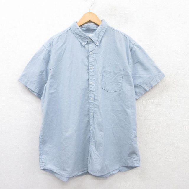 半袖シャツ ネイビー XL | 古着