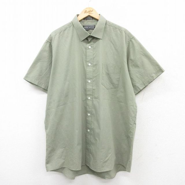 【50%OFF】90s 半袖シャツ グリーン XL | 古着