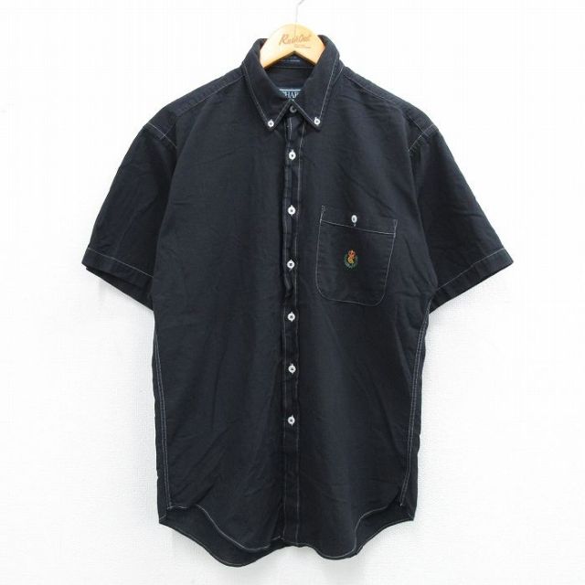 古着通販 M☆古着 ラルフローレン チャップス 半袖 ブランド シャツ