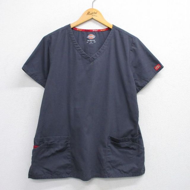 ディッキーズ 半袖トップス グレー L | 古着